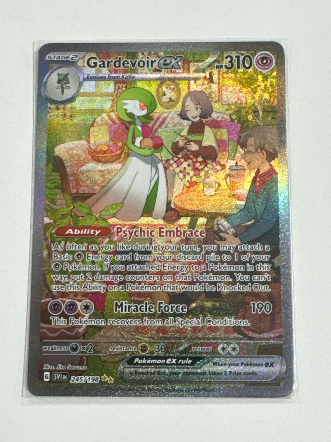 Pokemon TCG : Gardevoir ex (SVI 245) NM