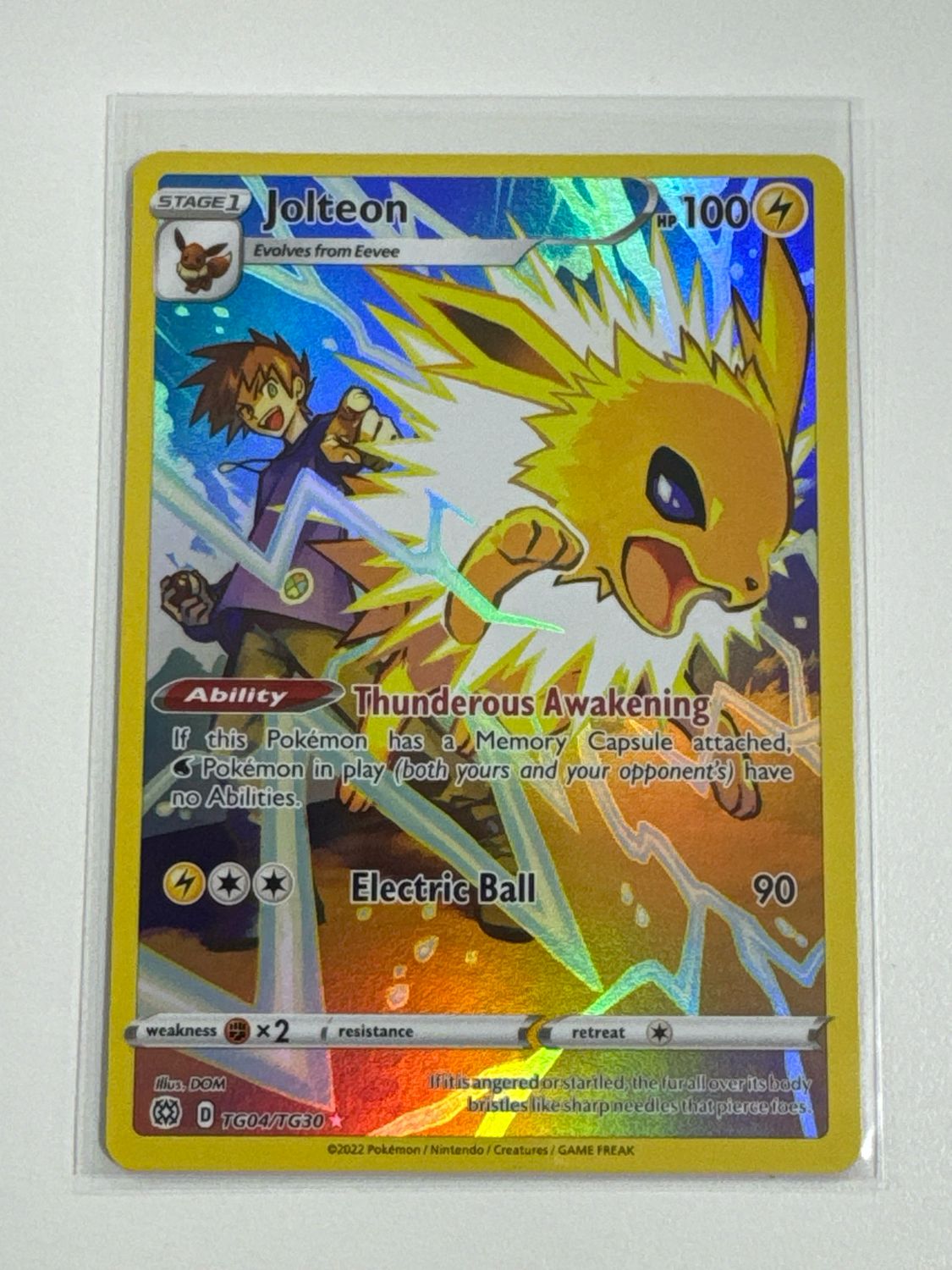 Pokemon TCG : Jolteon (BRS TG04/TG30) NM