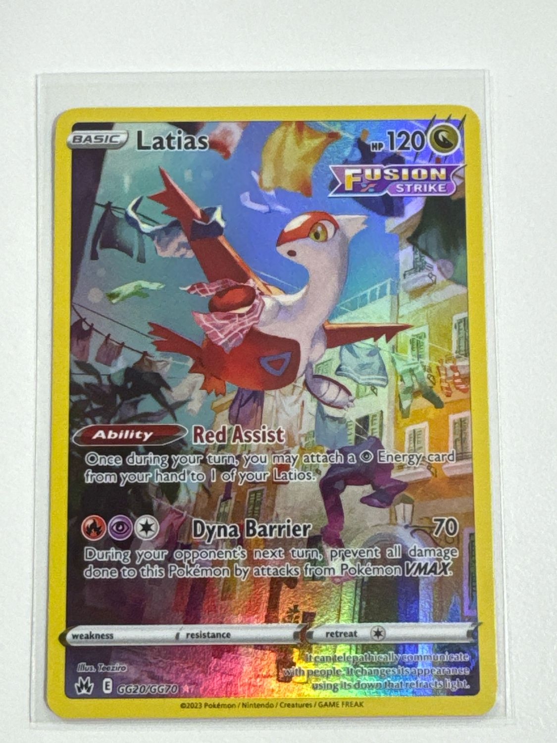 Pokemon TCG : Latias (CRZ GG20) NM