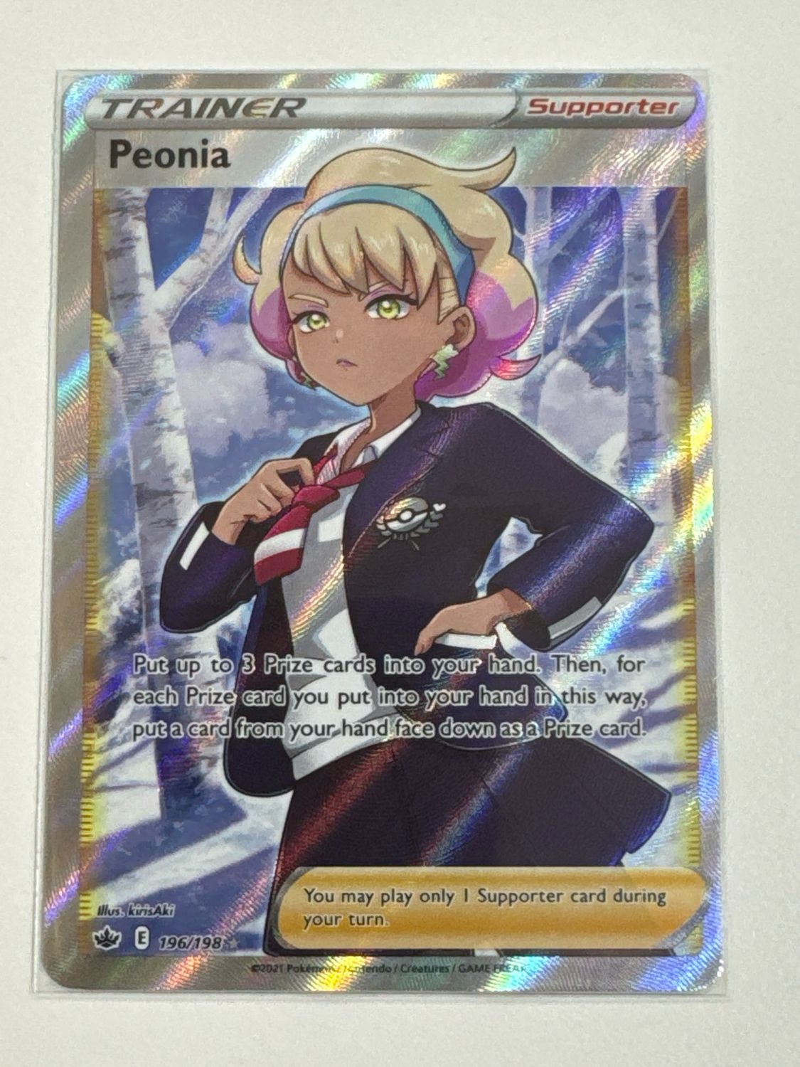 Pokemon TCG : Peonia (CRE 196)