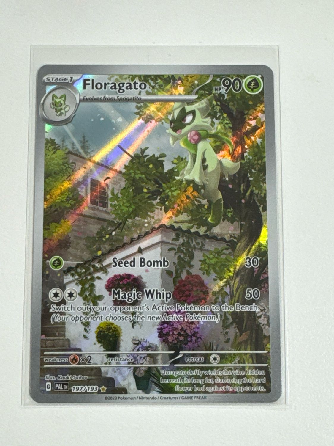 Pokemon TCG : Floragato (PAL 197) NM