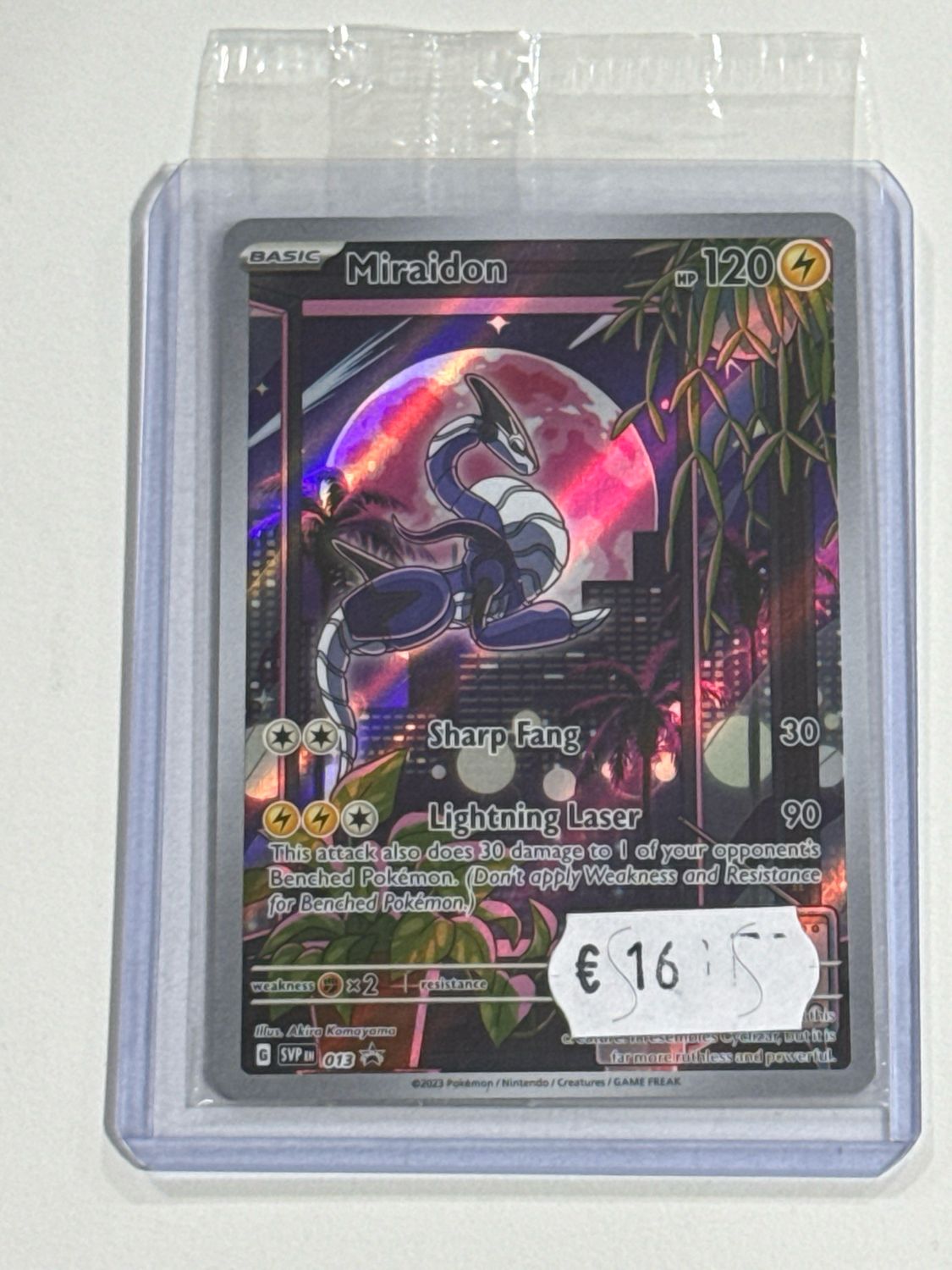 Pokemon TCG : Miraidon (SVP 013) sealed