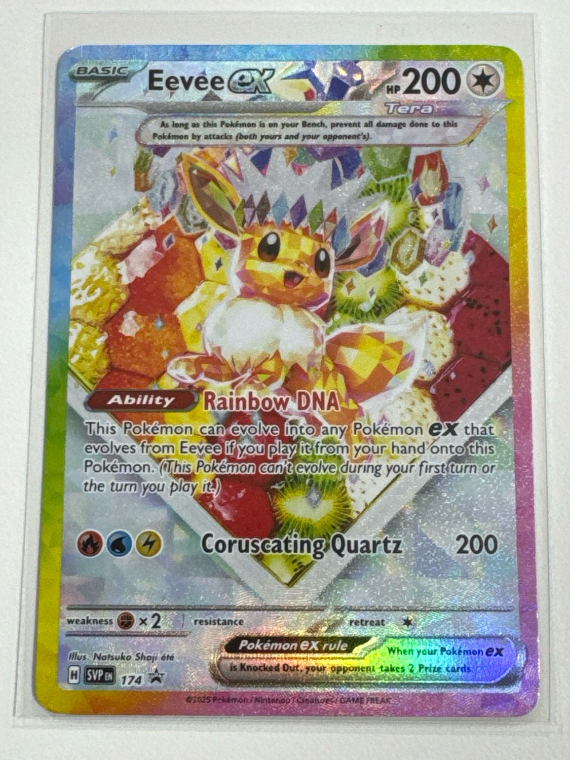 Pokemon TCG : Eevee ex (SVP 174) NM