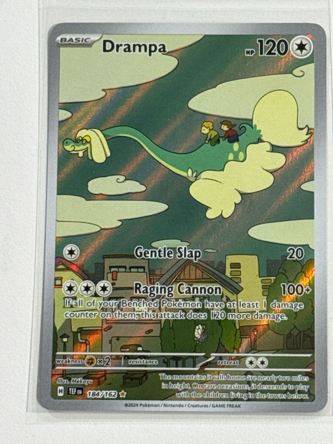 Pokemon TCG : Drampa (TEF 184) NM