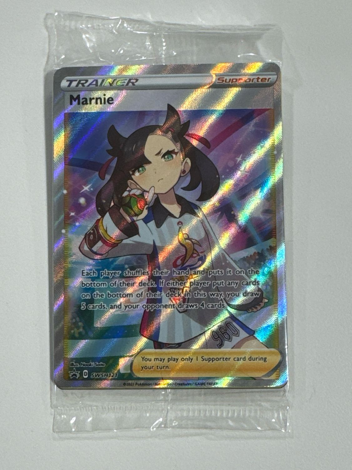 Pokemon TCG : Marnie (SWSH 121) Sealed