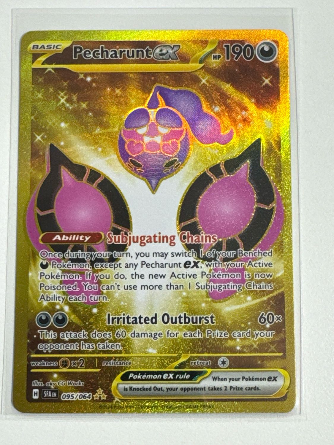 Pokemon TCG : Pecharunt ex (SFA 095) NM