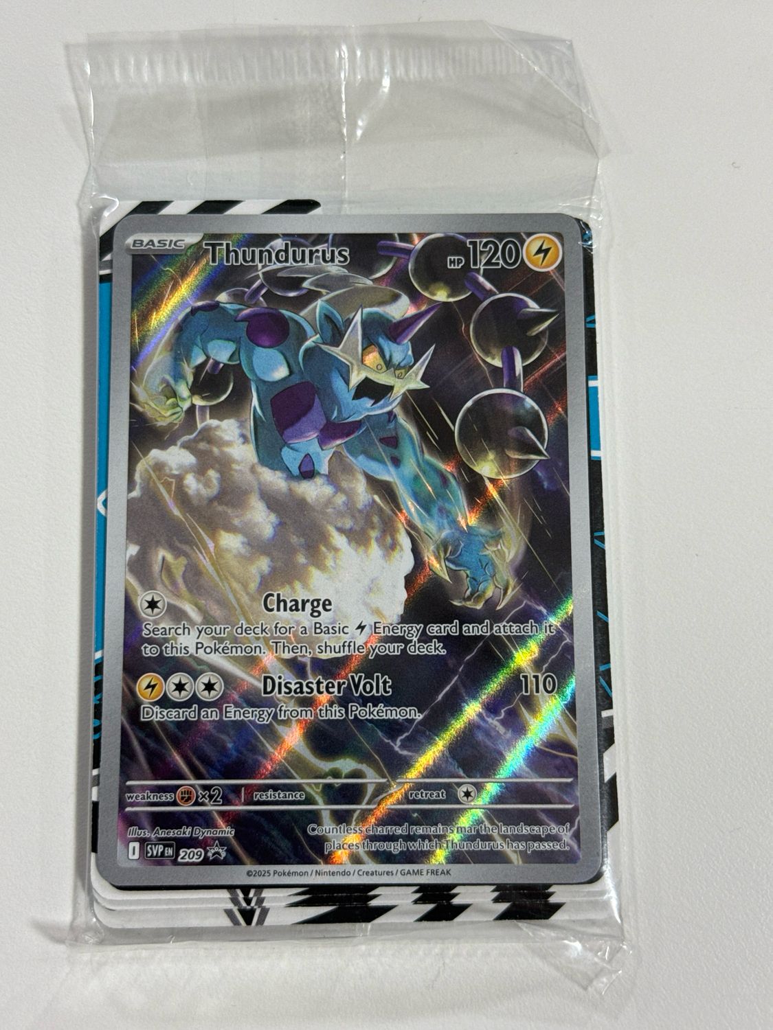 Pokemon TCG : Thundurus (SVP 209) Sealed