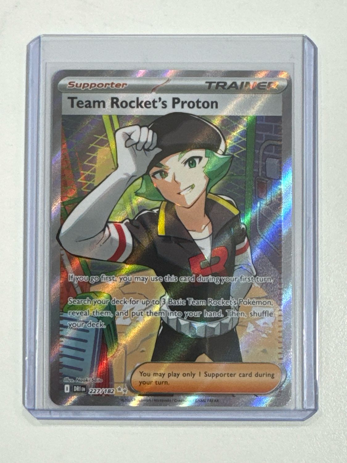 Pokemon TCG : Team Rocket's Proton (DRI 227) NM