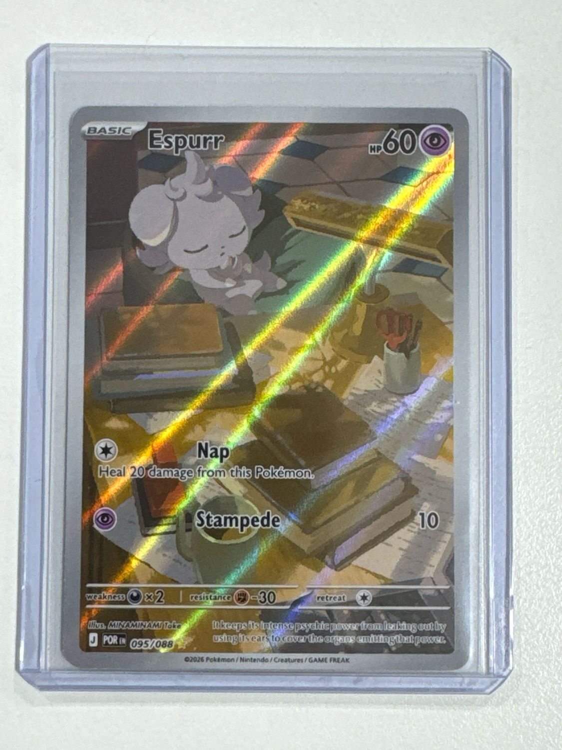 Pokemon TCG : Espurr (POR 095) NM
