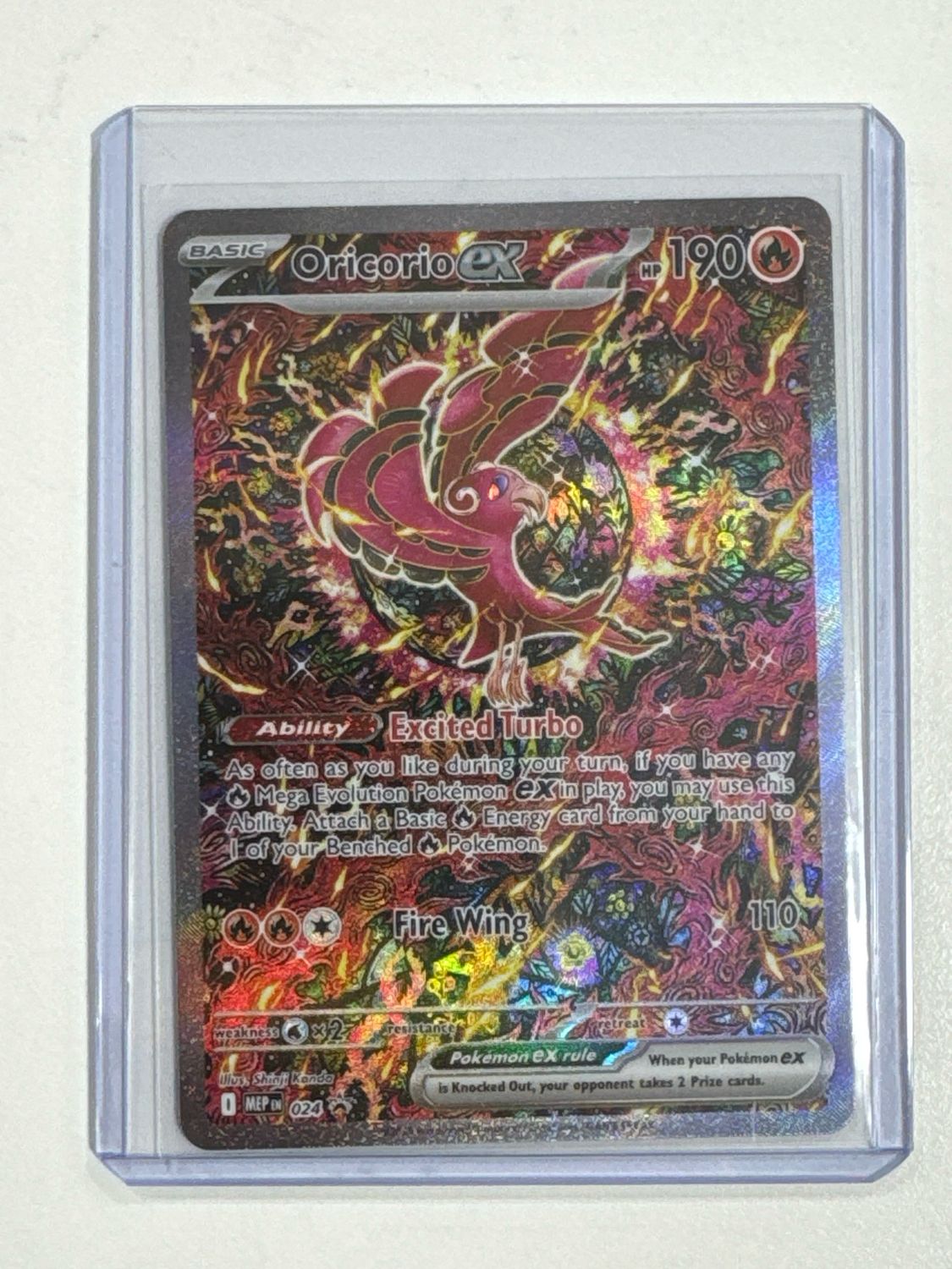 Pokemon TCG : Oricorio ex (MEP 024) NM