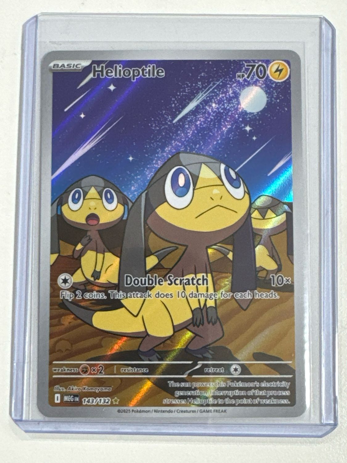 Pokemon TCG : Helioptile (MEG 143) NM