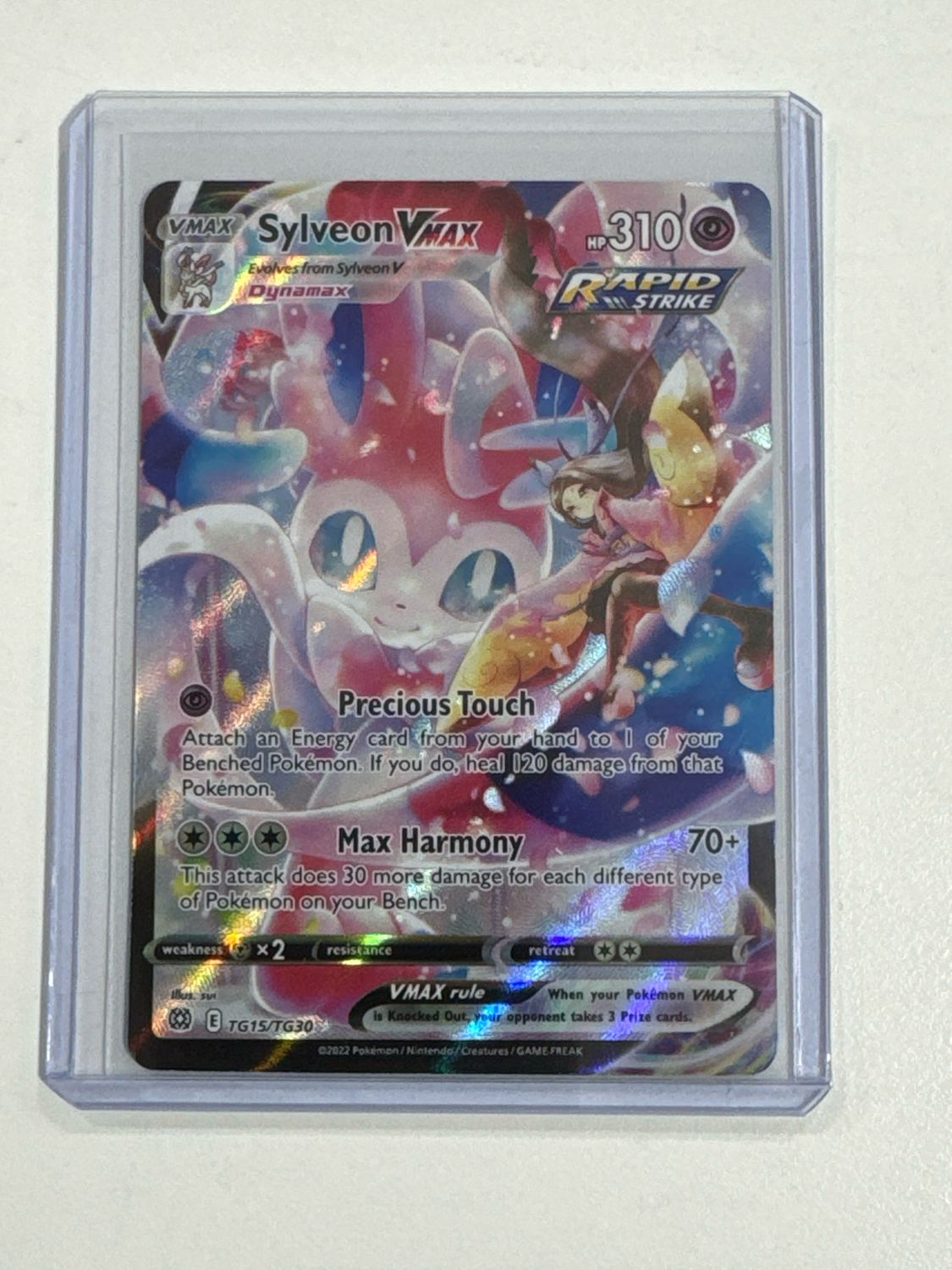 Pokemon TCG : Sylveon VMAX (BRS TG15) NM
