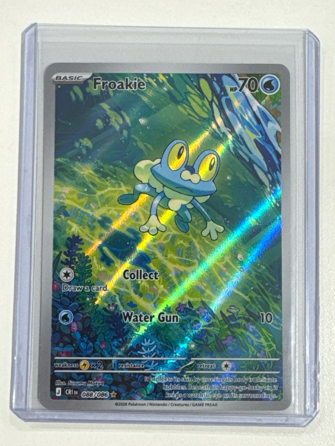 Pokemon TCG : Froakie (CRI 088) NM