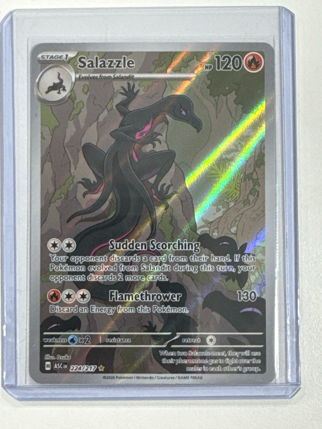 Pokemon TCG : Salazzle (ASC 224) NM