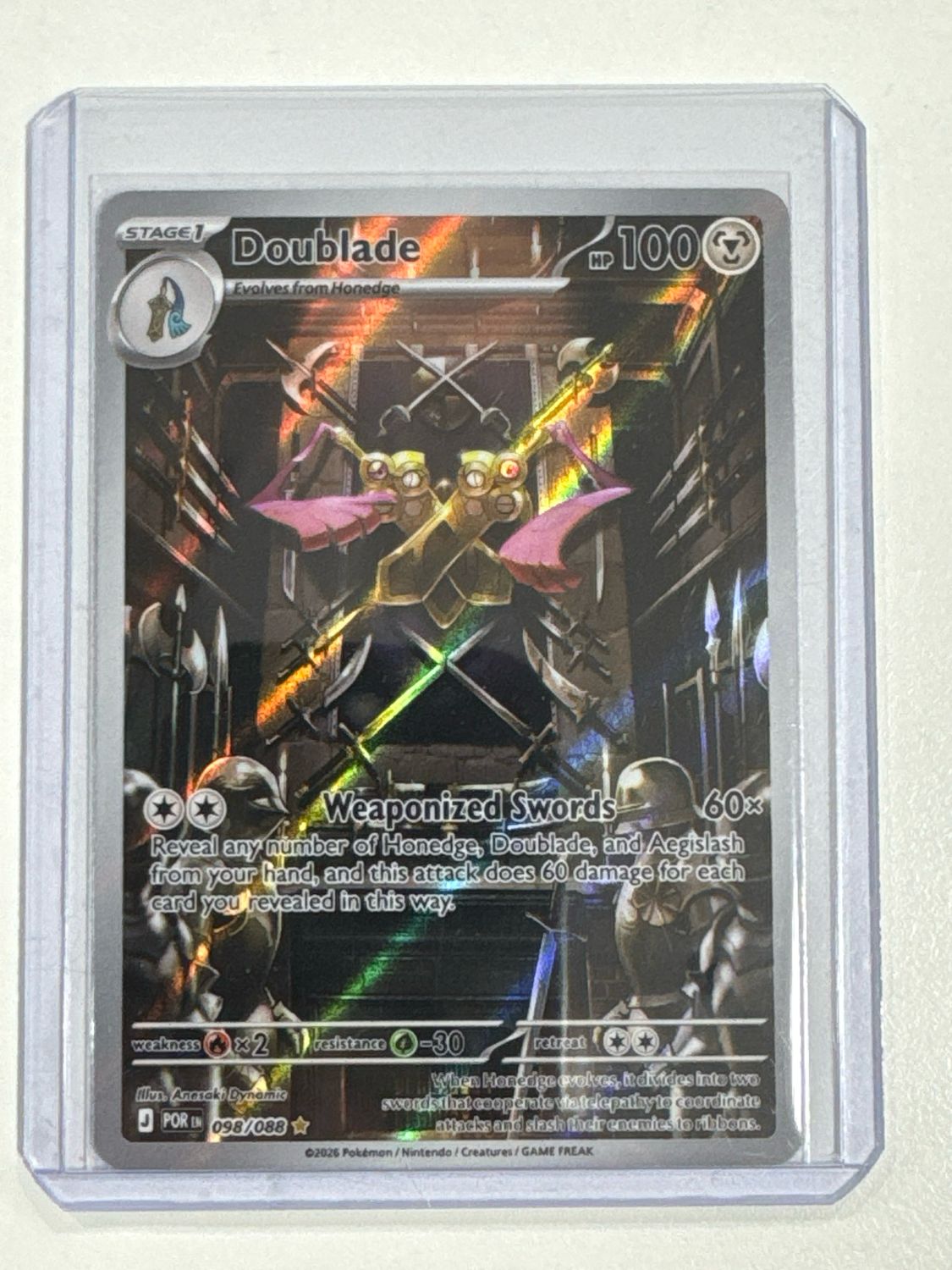Pokemon TCG : Doublade (POR 098) NM