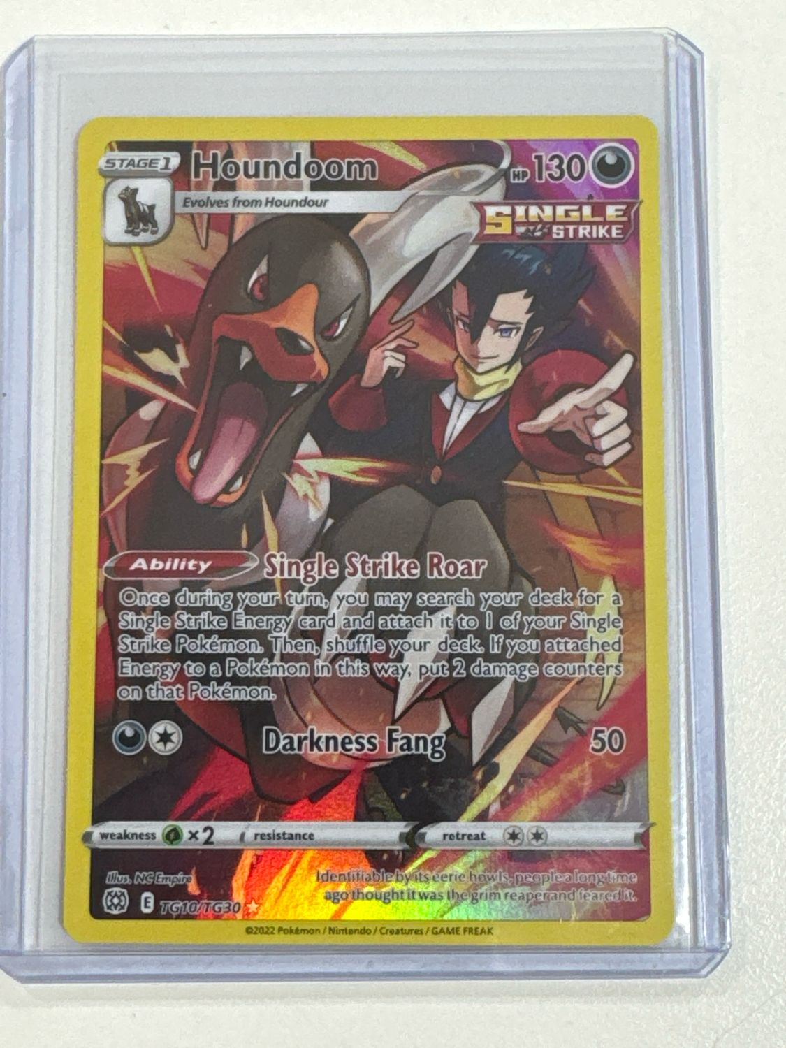 Pokemon TCG : Houndoom (BRS TG10) NM