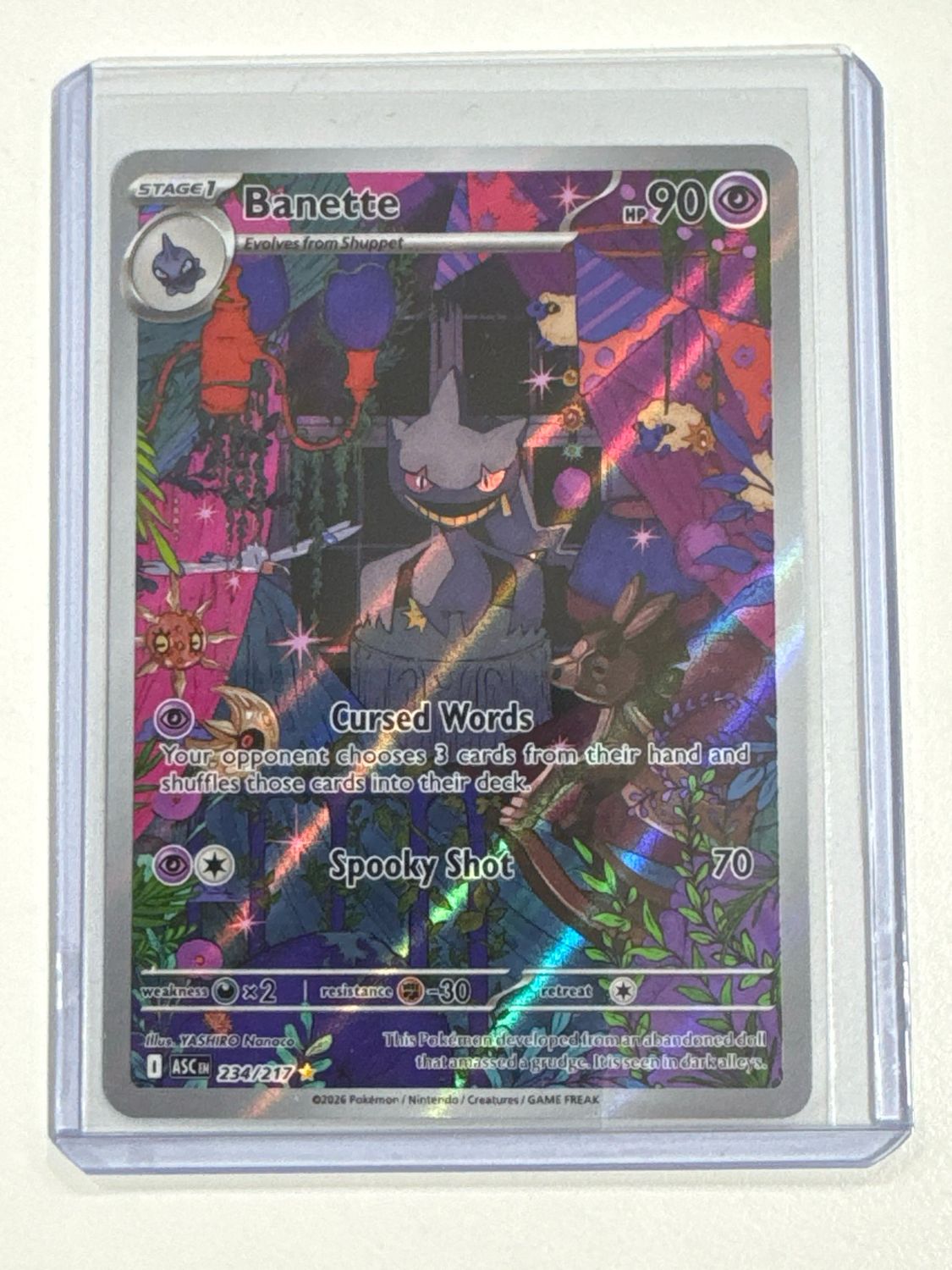 Pokemon TCG : Banette (ASC 234) NM