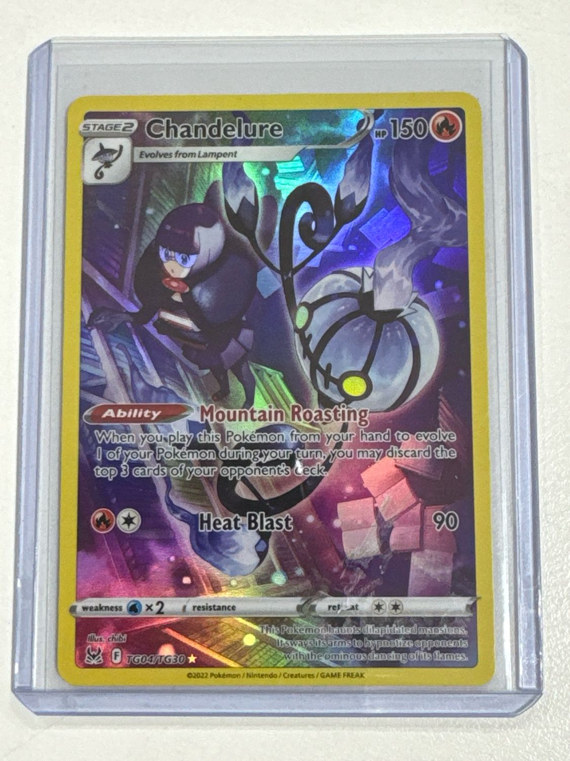 Pokemon TCG : Chandelure (LOR TG04)