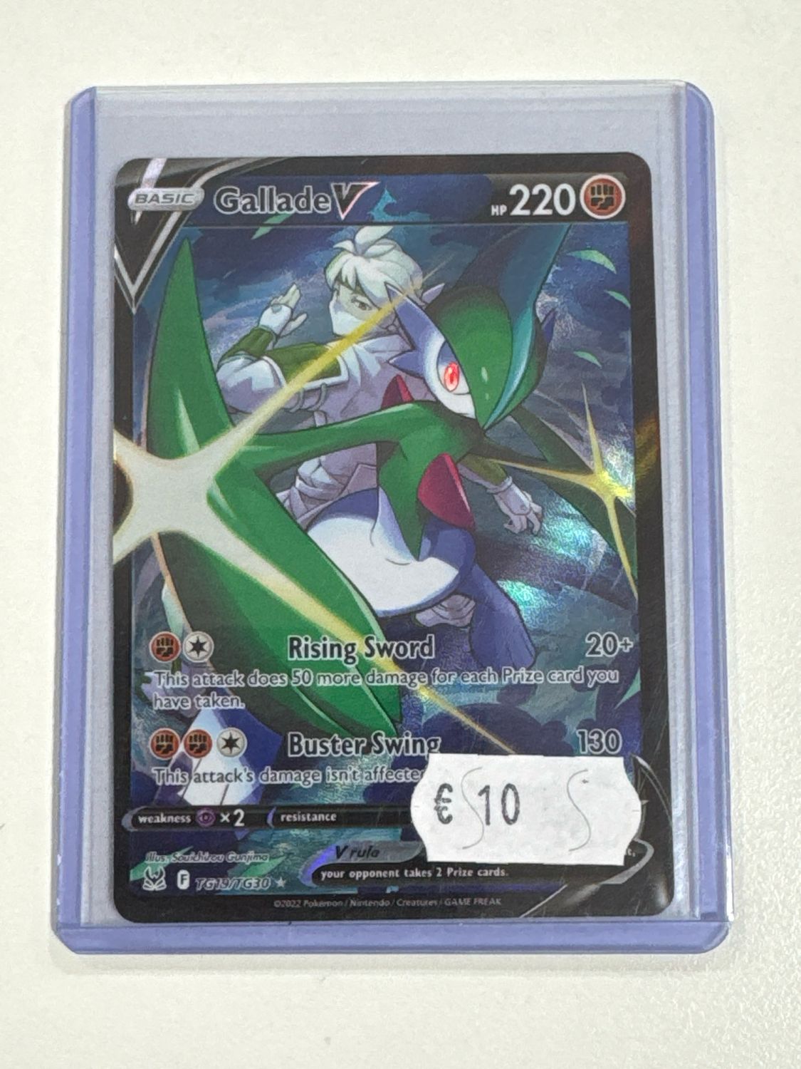 Pokemon TCG : Gallade V (LOR TG19) NM