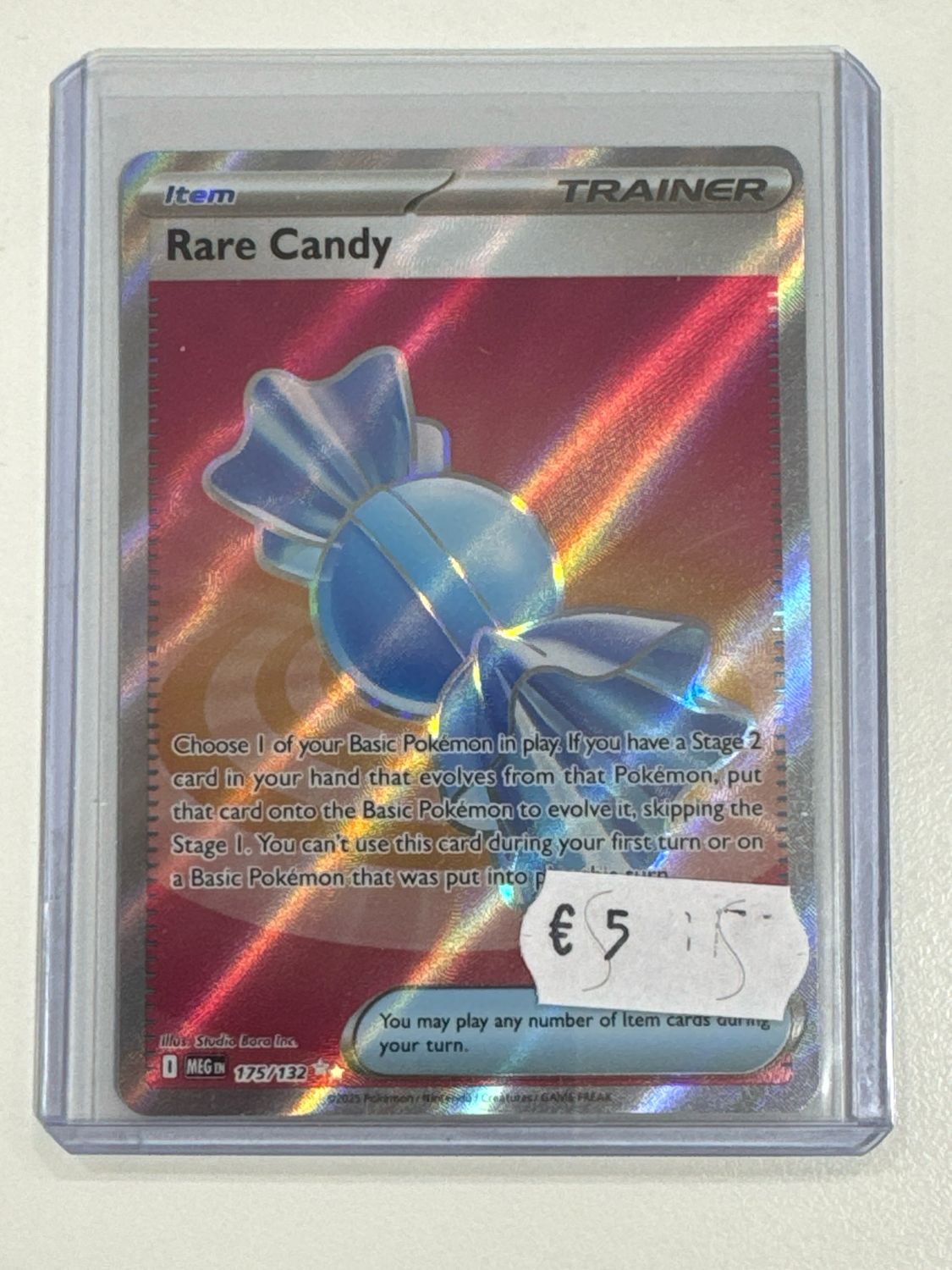 Pokemon TCG : Rare Candy (MEG 175) NM