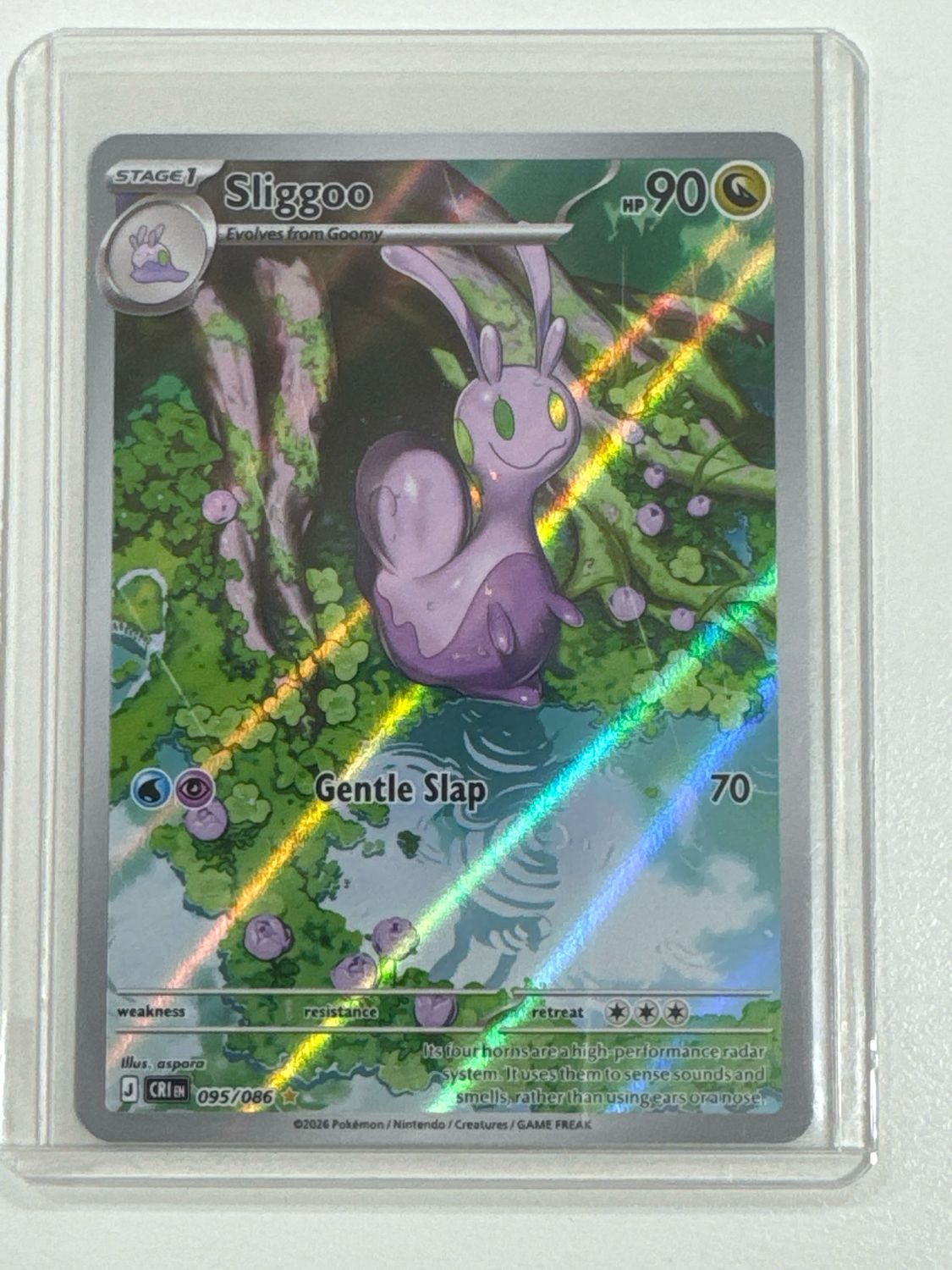 Pokemon TCG : Sliggoo (CRI 095) NM