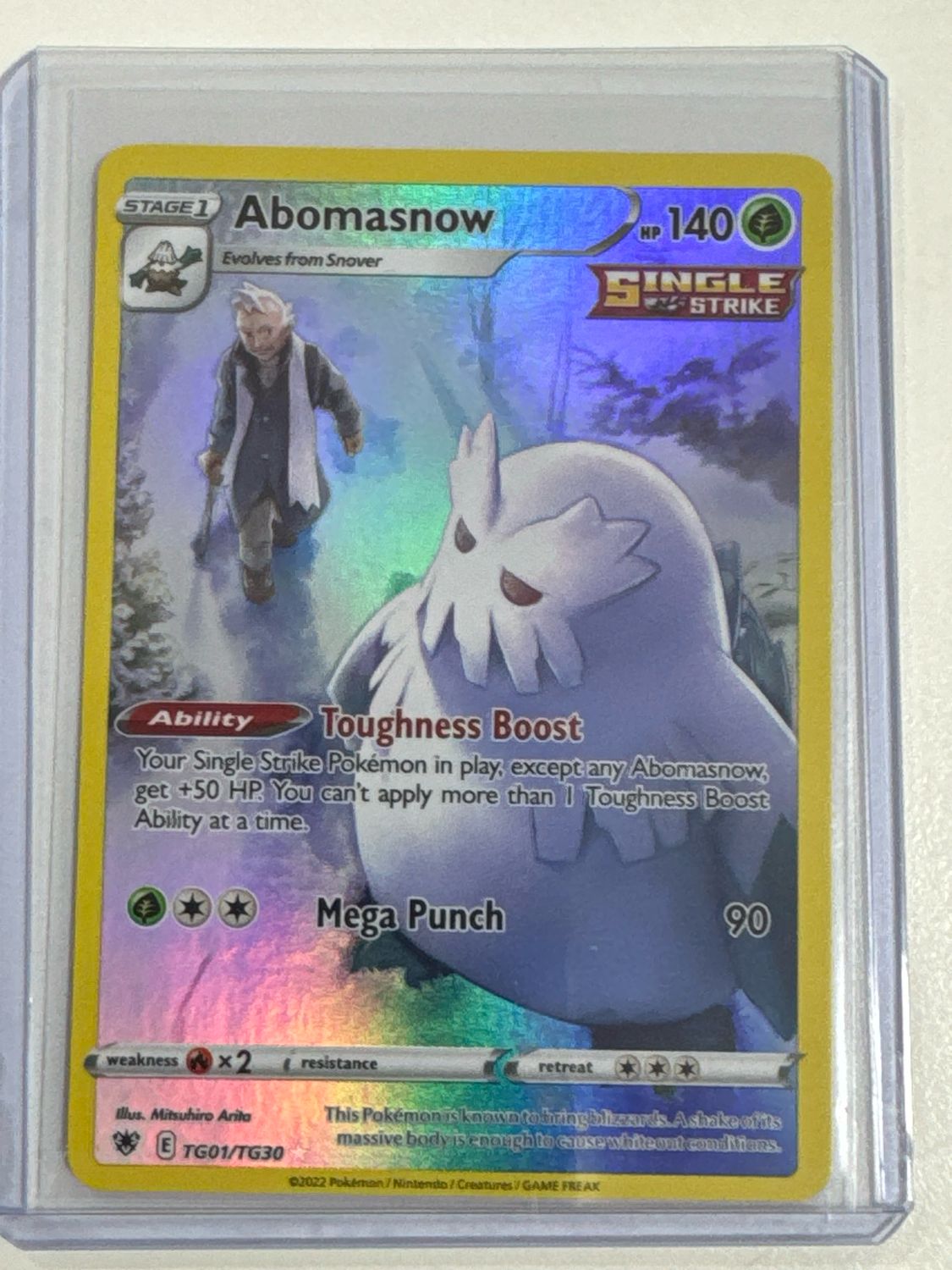 Pokemon TCG : Abomasnow (ASR TG01)