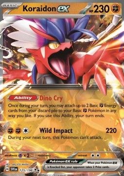 Pokemon TCG : Koraidon ex (SVI 125) NM