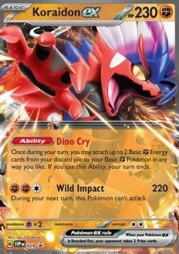 Pokemon TCG : Koraidon ex (SVP 029) NM