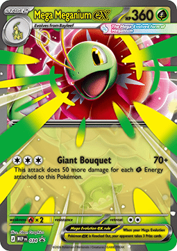 Pokemon TCG : Mega Meganium ex (MEP 034) NM