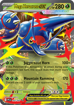Pokemon TCG : Mega Heracross ex (PFL 004) NM