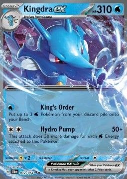 Pokemon TCG : Kingdra ex (SFA 012) NM