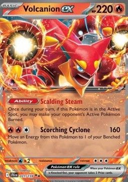 Pokemon TCG : Volcanion ex (JTG 031) NM