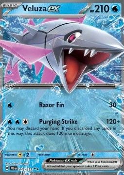 Pokemon TCG : Veluza ex (JTG 043) NM