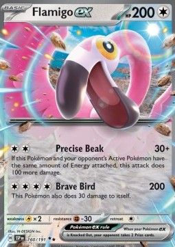 Pokemon TCG : Flamigo ex (SSP 160) NM