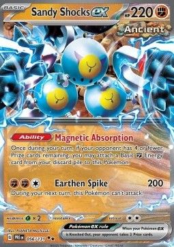 Pokemon TCG : Sandy Shocks ex (PRE 056) NM