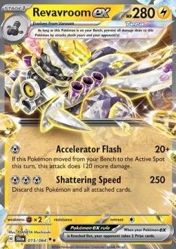 Pokemon TCG : Revavroom ex (SFA 015) NM