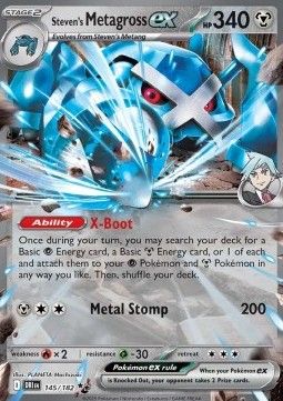 Pokemon TCG : Steven's Metagross ex (DRI 145) NM