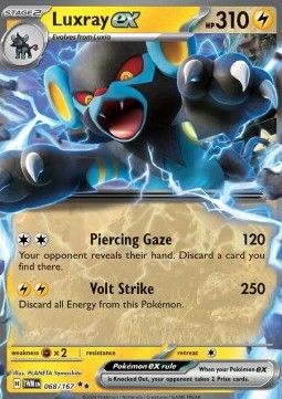 Pokemon TCG : Luxray ex (TWM 068) NM