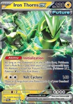 Pokemon TCG : Iron Thorns ex (TWM 077) NM