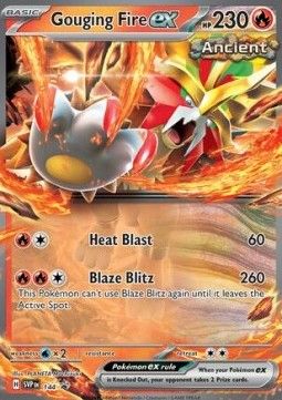Pokemon TCG : Gouging Fire ex (SVP 144) NM