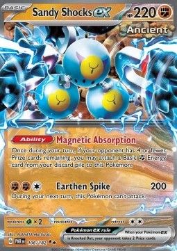 Pokemon TCG : Sandy Shocks ex (PAR 108) NM