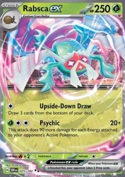 Pokemon TCG : Rabsca ex (DRI 025) NM