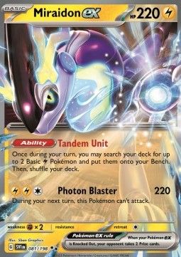 Pokemon TCG : Miraidon ex (SVI 081) NM