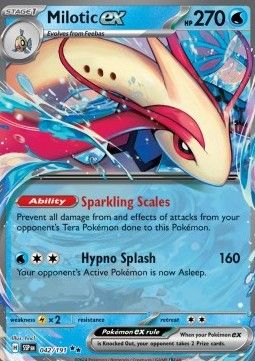 Pokemon TCG : Milotic ex (SSP 042) NM