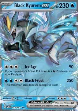 Pokemon TCG : Black Kyurem ex (SSP 048) NM