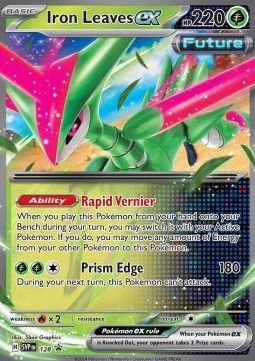 Pokemon TCG : Iron Leaves ex (SVP 128) NM