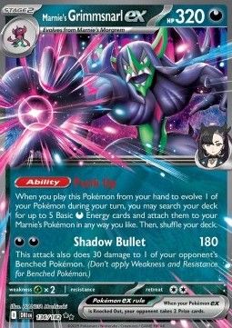 Pokemon TCG : Marnie's Grimmsnarl ex (DRI 136) NM