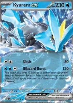 Pokemon TCG : Kyurem ex (BLK 028) NM