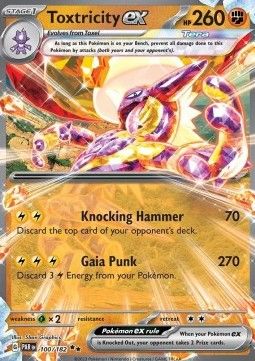 Pokemon TCG : Toxtricity ex (PAR 100)