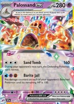 Pokemon TCG : Palossand ex (SSP 091) NM